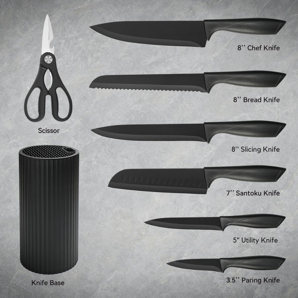 8-Piece Chef Knife Set